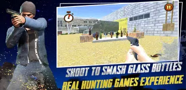 Real Bottle Games Shooting 3D