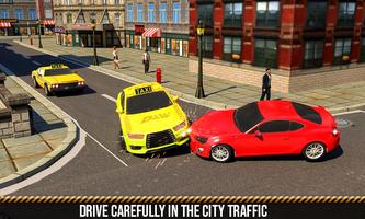 شہر ٹیکسی گاڑی ٹور :ٹیکسی کھیل اسکرین شاٹ 1