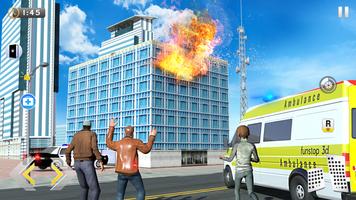 Ambulance Car Rescue Simulator скриншот 3
