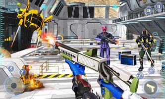 Alien Robots Commando War Fun imagem de tela 1