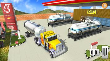 Heavy Oil Transport Truck Game скриншот 2
