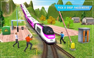 City Train 3D Simulator Game скриншот 1