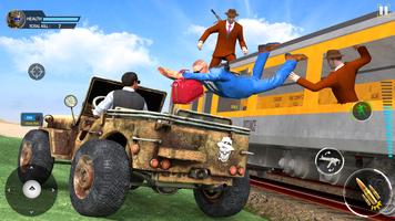 Train Shooter Rescue Missions: Offroad Train Games скриншот 3