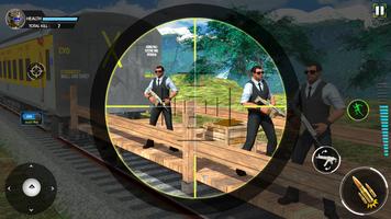 Train Shooter Rescue Missions: Offroad Train Games постер