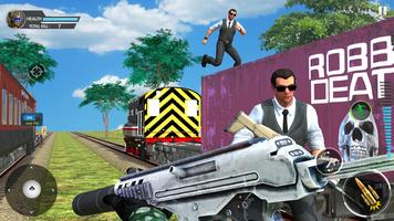 Train Shooter Rescue Missions: Offroad Train Games скриншот 2
