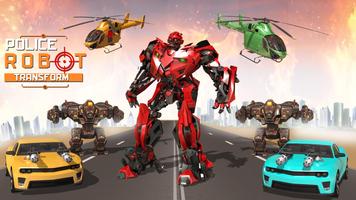 US Police Transform Robot Car imagem de tela 3