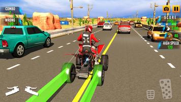 Light ATV Quad Bike Fun Game постер