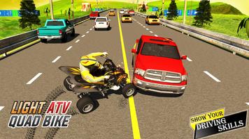 Light ATV Quad Bike Fun Game скриншот 2