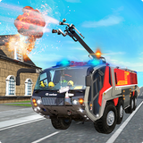 Rescue Fire Truck Driving Game icône