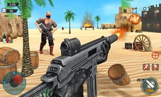 Gun Shooting Sniper 3D  Games ポスター