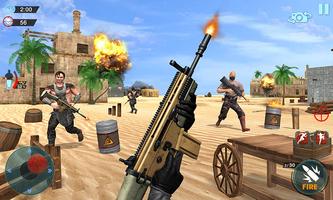 Gun Shooting Sniper 3D  Games captura de pantalla 2