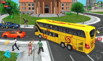 Tourist Bus Driver Game постер