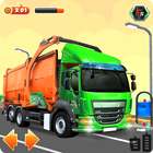 City Trash Dump Truck Game icône