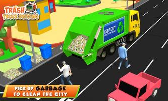 City Trash Dump Truck Game capture d'écran 1