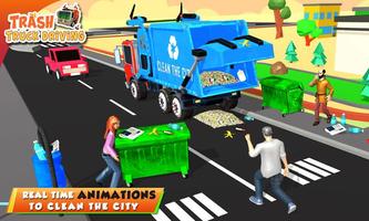 City Trash Dump Truck Game capture d'écran 3