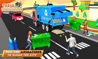 City Trash Dump Truck Game скриншот 3