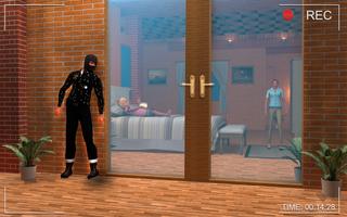 سرقة المنزل الافتراضي: روب سيم الملصق
