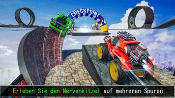Rennwagen-Stunts 2020 - Überlebensrennen Plakat