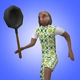Granny Sim: Baby Granny 3D ikona