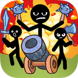 Stickman Royale Battle Simulat biểu tượng