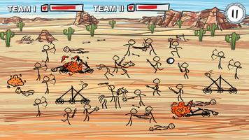 Stickman Royale Battle Simulat 截图 1