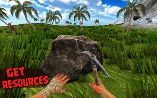 Island Is Home 2 Survival Game الملصق