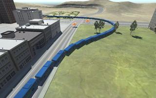 Snake Bus: Giant Pizza скриншот 3