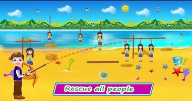 Tiny Bowman Hero: Archery Rescue Challenge screenshot 2