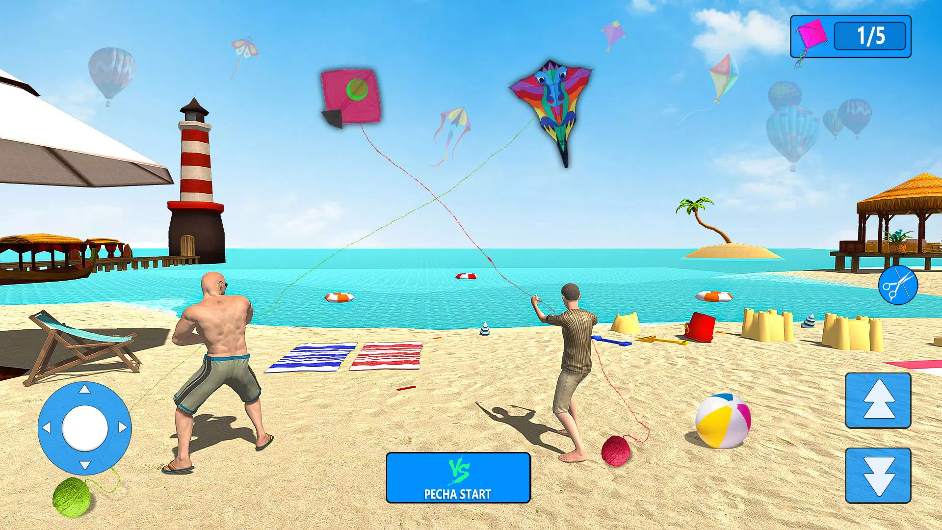 Download do APK de Jogos de pipa de praia para Android