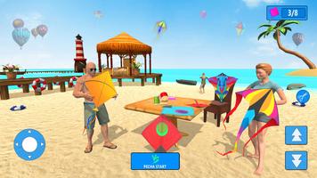 Jogos de pipa de praia imagem de tela 1