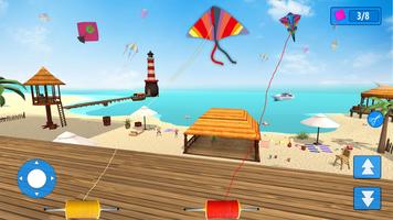 風箏遊戲：風箏飛行模擬 截圖 2