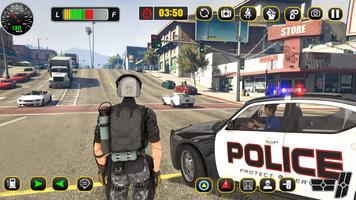 1 Schermata Police Car Chase-Poliziotto 3d