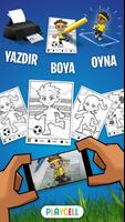 Playcell 3D Futbol - Boya&Oyna AR 海報