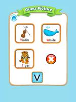 Learn English Alphabet Games capture d'écran 2