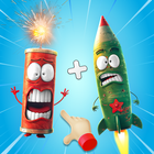 Firecracker Merge Blast Game آئیکن