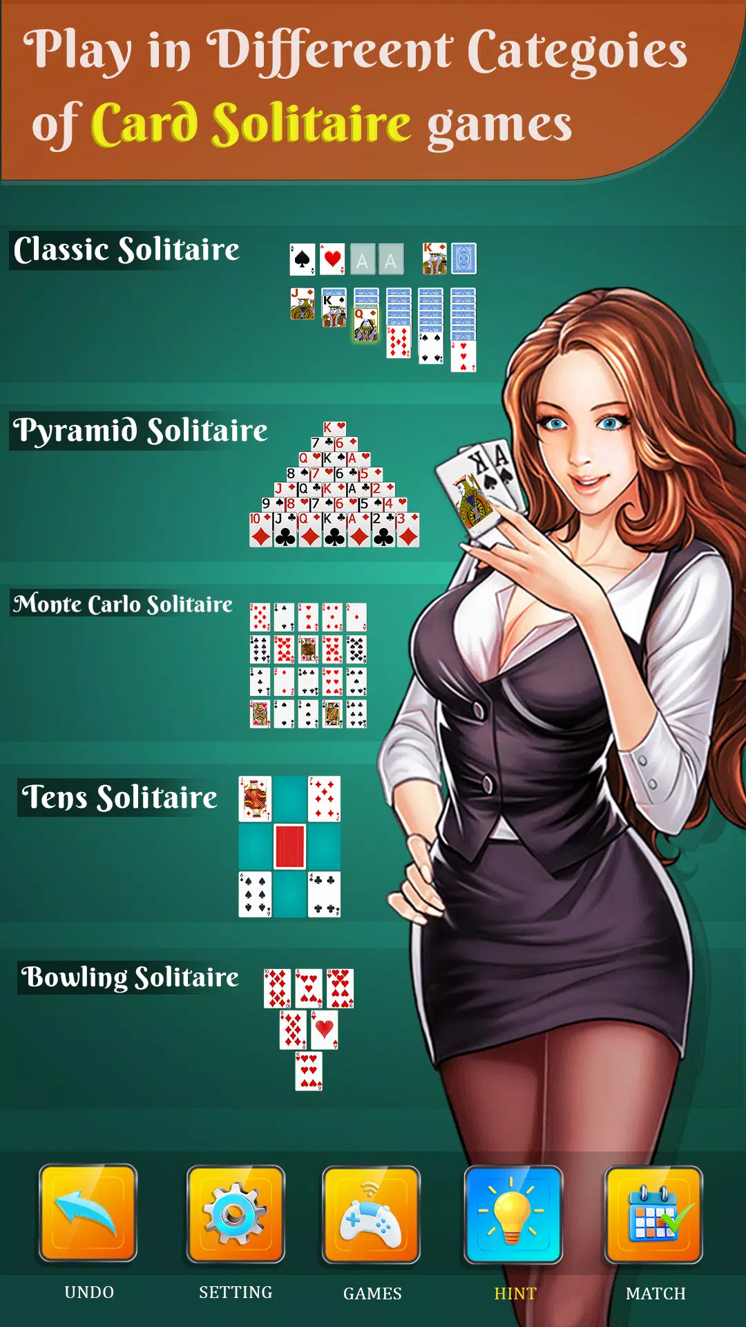 Solitaire and Card games 