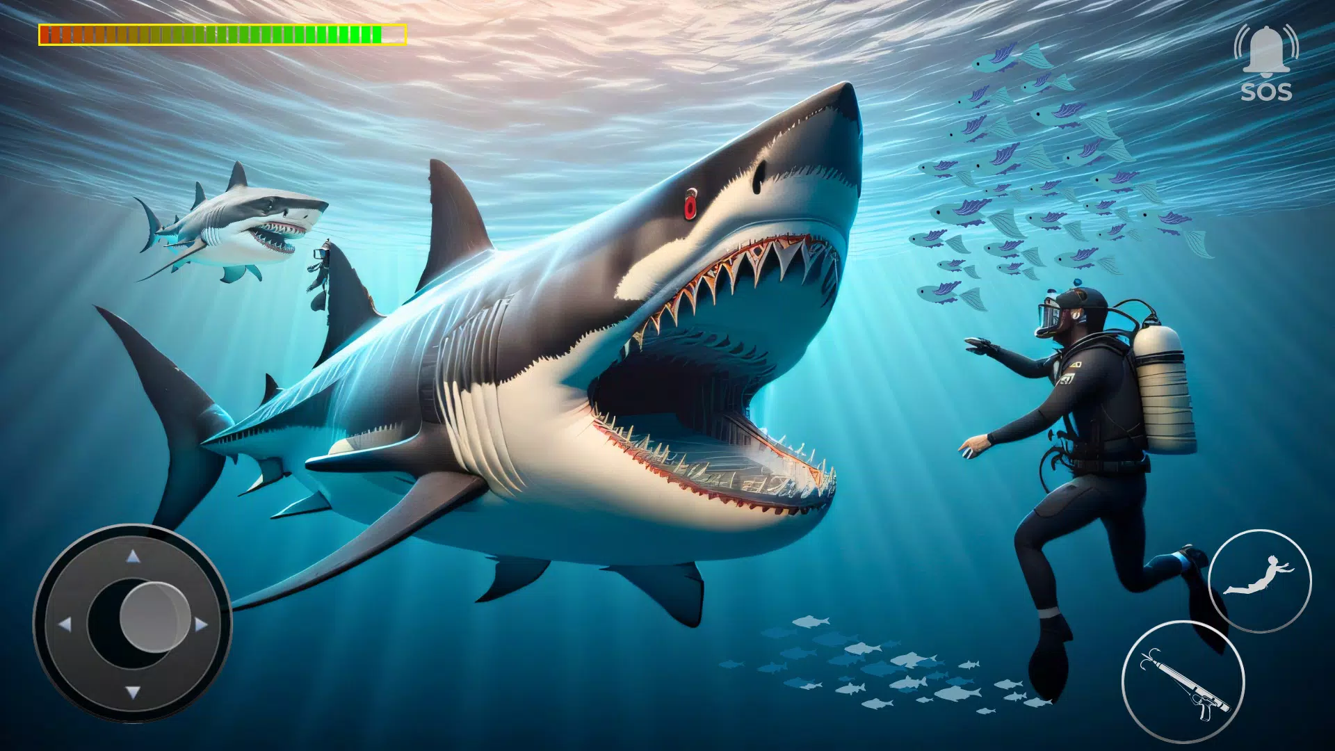 Hungry Shark Attack - Fish Games Shark World Shark Evolution Shark