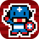 Captain vs Thunder : Superheroes 8bit Alliance War APK