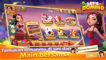 Let’s Domino Gaple QiuQiu Slot Cartaz