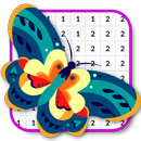 Tap Color by Number Butterfly APK