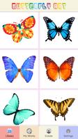 Tap Color by Number Butterfly poster