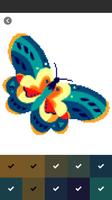 Tap Color by Number Butterfly screenshot 1