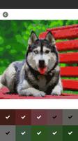 Dog Photo Pixel Coloring capture d'écran 2