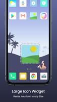 Large Icons Widget تصوير الشاشة 1