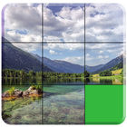 Puzzle deslizante naturaleza biểu tượng