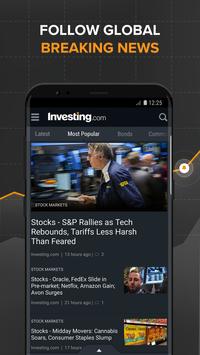 Investing.com: Stocks, Finance, Markets & News screenshot 2