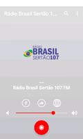 Rádio Brasil Sertão 107 FM Affiche