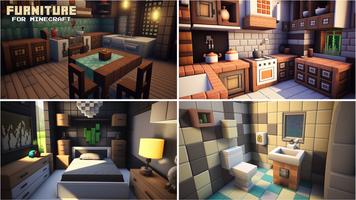Furniture Mod for Minecraft poster