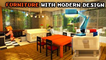Furniture mod MCPE स्क्रीनशॉट 1