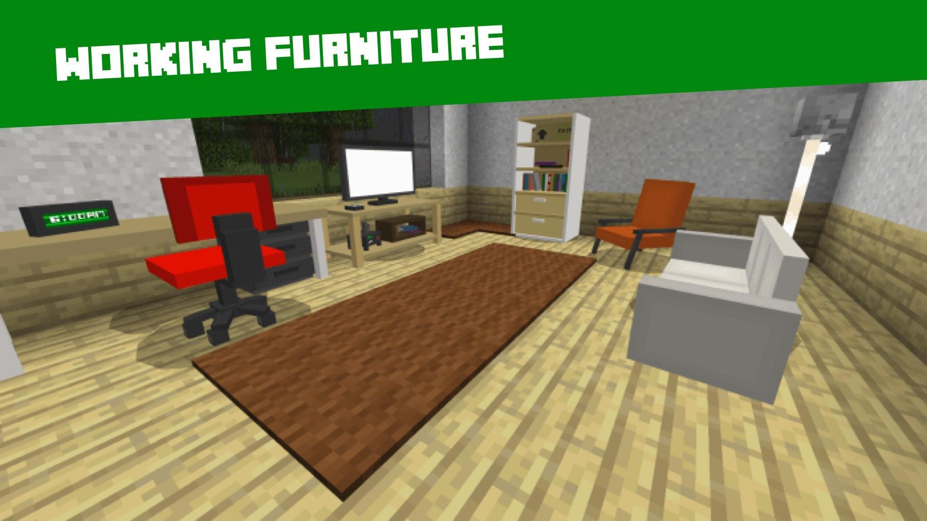 Furniture MOD for Minecraft PE APK for Android Download